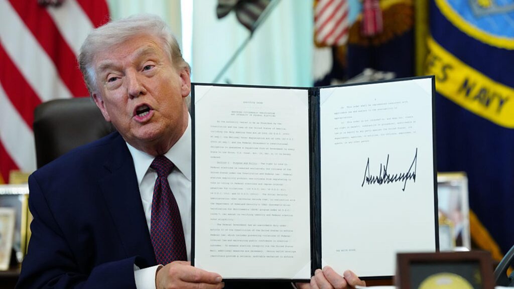 Trump’s Order Restricting Mail-In Voting Rebuked by States