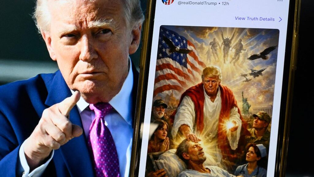 Catholic Vance Breaks Silence on Trump’s Jesus-Like Image Amid Outcry