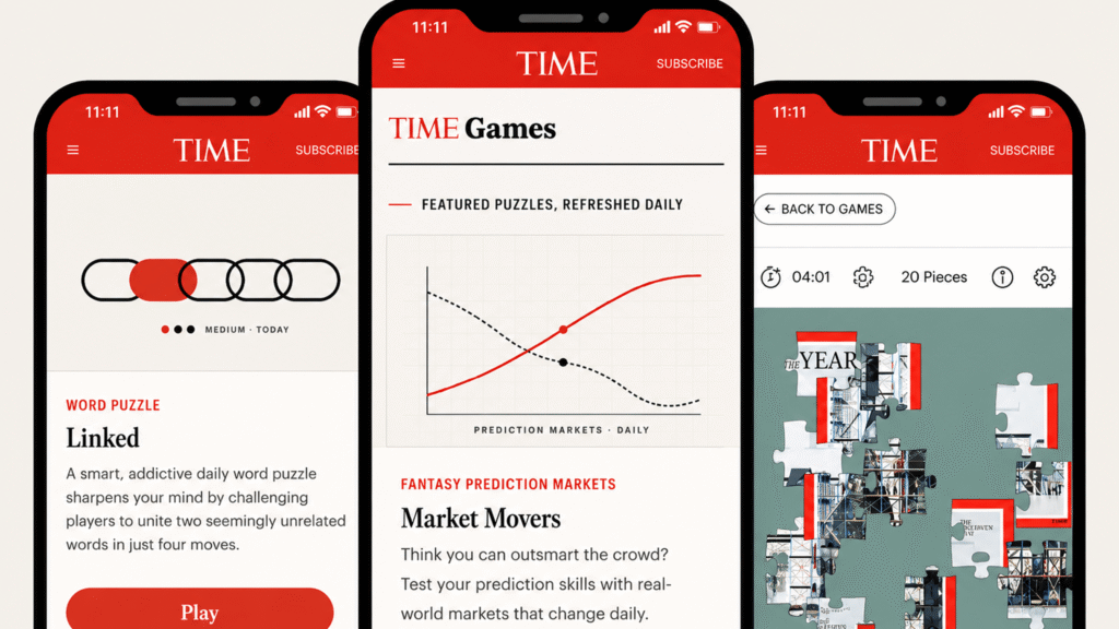 TIME Launches Daily Digital Games
