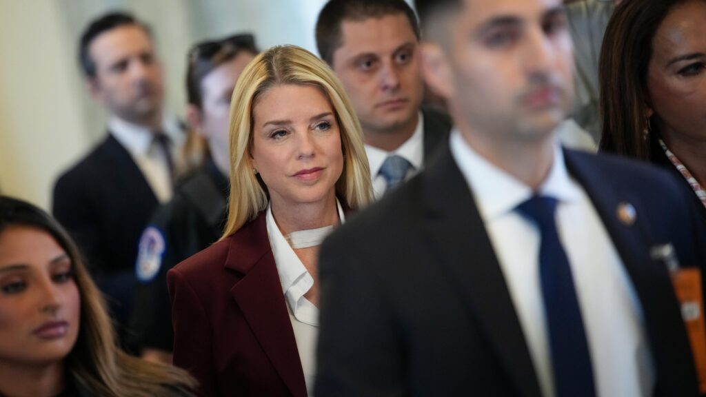 Bondi Stonewalls Questions About Trump as She Defends DOJ’s Handling of the Epstein Files Bondi Stonewalls Questions About Trump as She Defends DOJ’s Handling of the Epstein Files