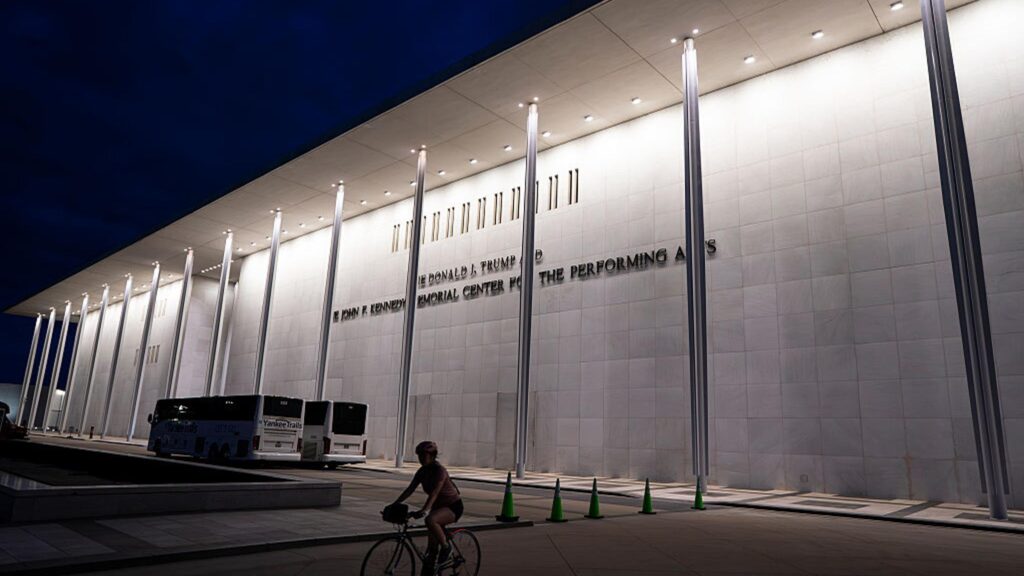 Trump’s Name Won’t Be Coming Off the Kennedy Center Just Yet