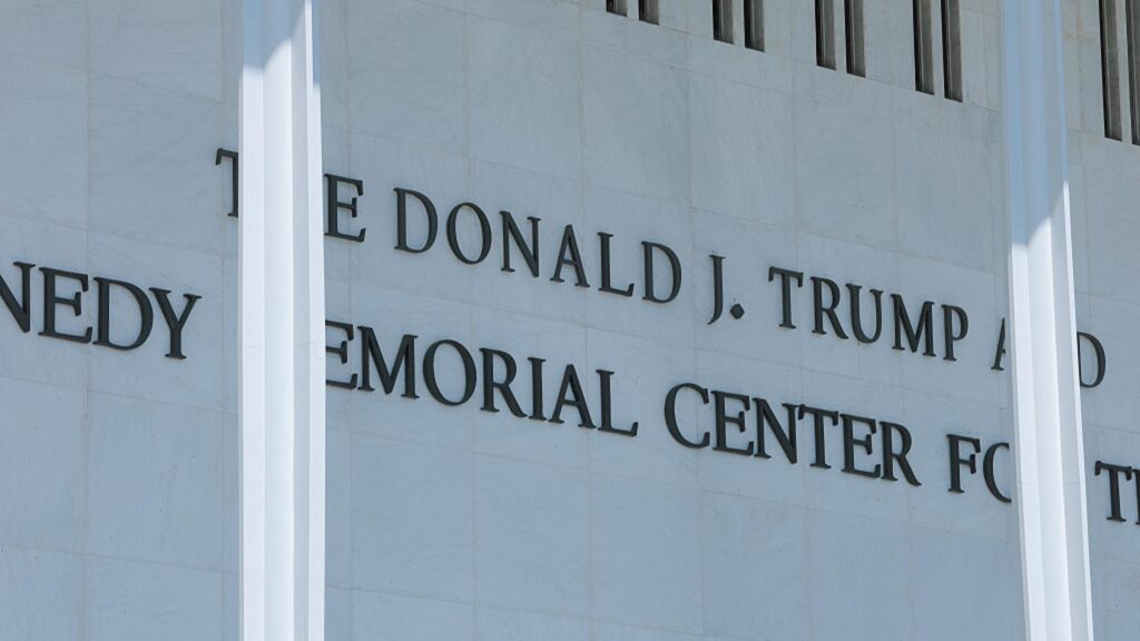 Trump’s Name May Stay on Kennedy Center Past Friday Deadline Trump’s Name May Stay on Kennedy Center Past Friday Deadline
