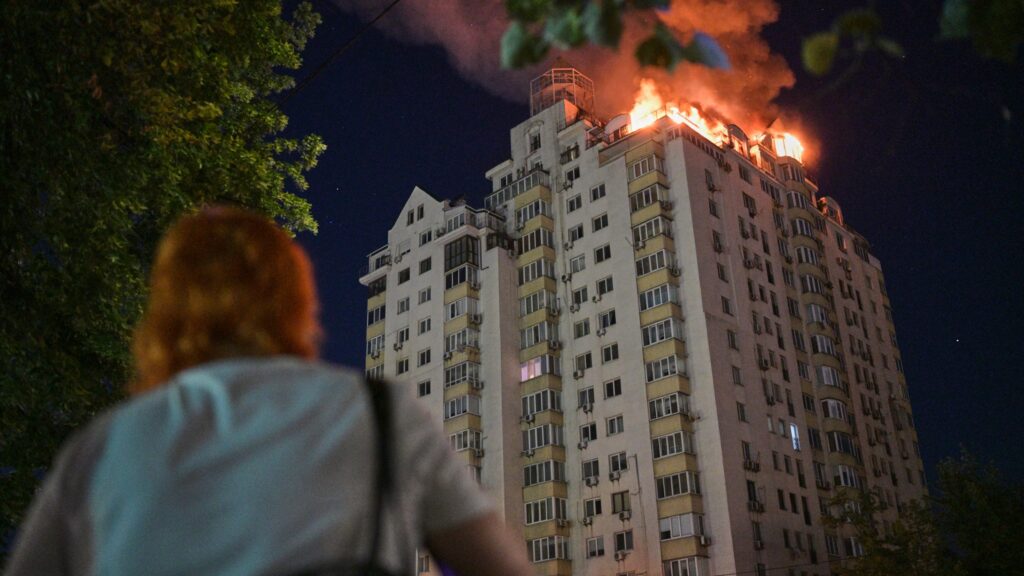 Russia Launches Drone and Missile Attack on Kyiv in Deadly ‘Night of Horror’ Russia Launches Drone and Missile Attack on Kyiv in Deadly ‘Night of Horror’