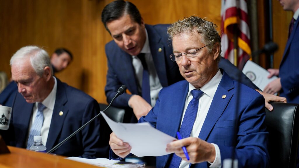 Why Lone Republican Sen. Rand Paul Voted Against Russia Sanctions Bill Why Lone Republican Sen. Rand Paul Voted Against Russia Sanctions Bill
