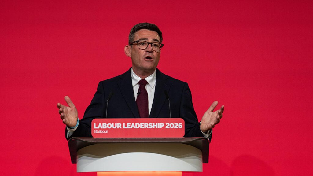Andy Burnham Calls for ‘New Politics’ in U.K. in First Speech as Labour Leader Andy Burnham Calls for ‘New Politics’ in U.K. in First Speech as Labour Leader